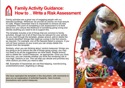 Family Risk Assessment Guidance, click to download
