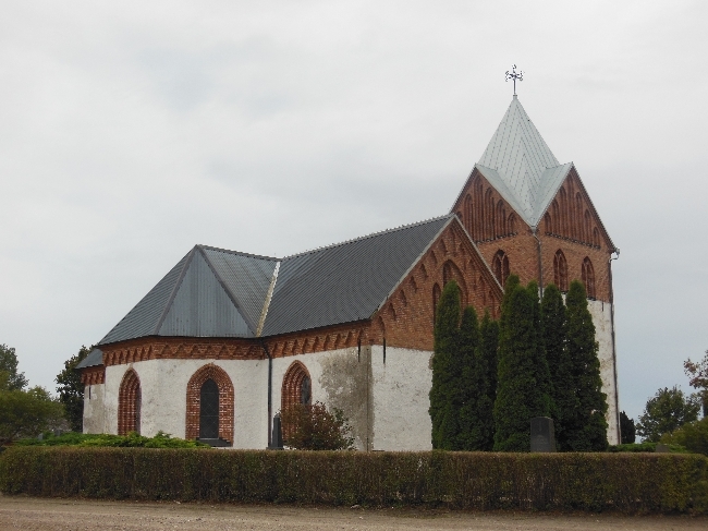  Odarslöv church in rural Sweden